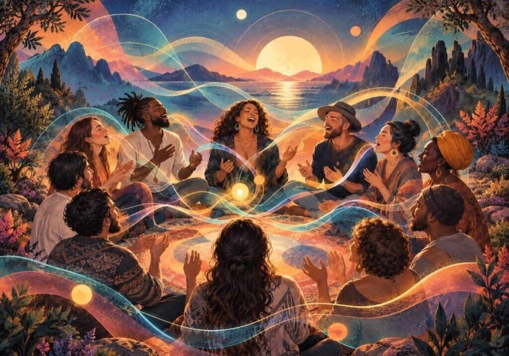 Circle Singing 1